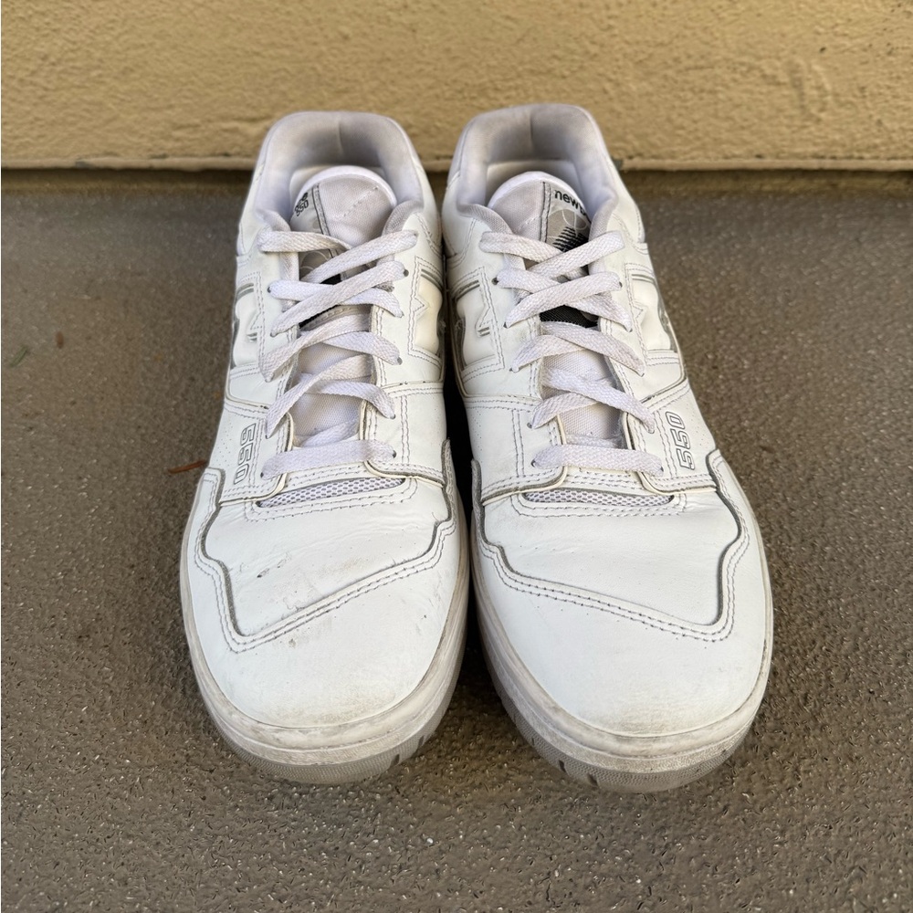 New Balance 550 Men’s 11 White Lifestyle Sneakers Great Condition